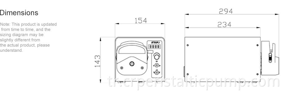 Dispensing Peristaltic Pump